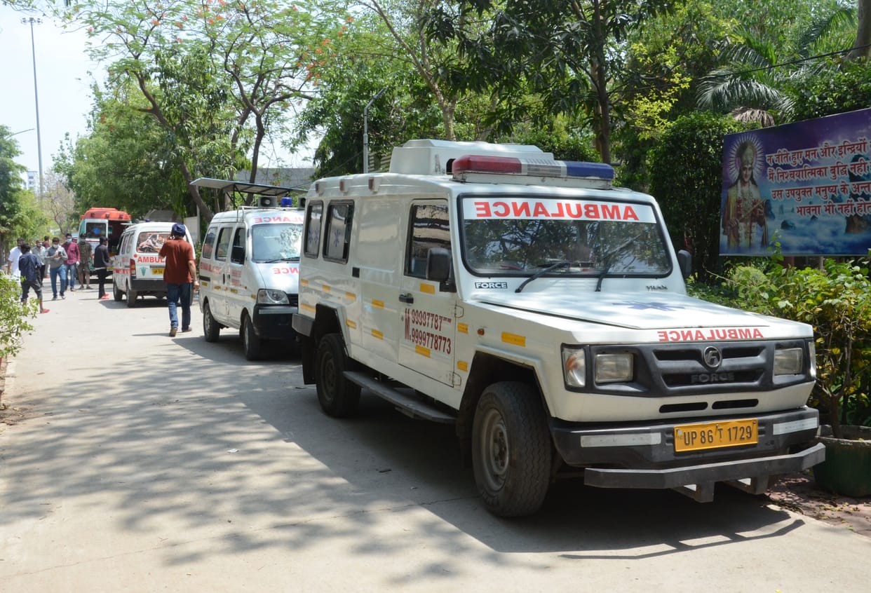 70 bodies arrive in one day, then the crematorium ghat closed