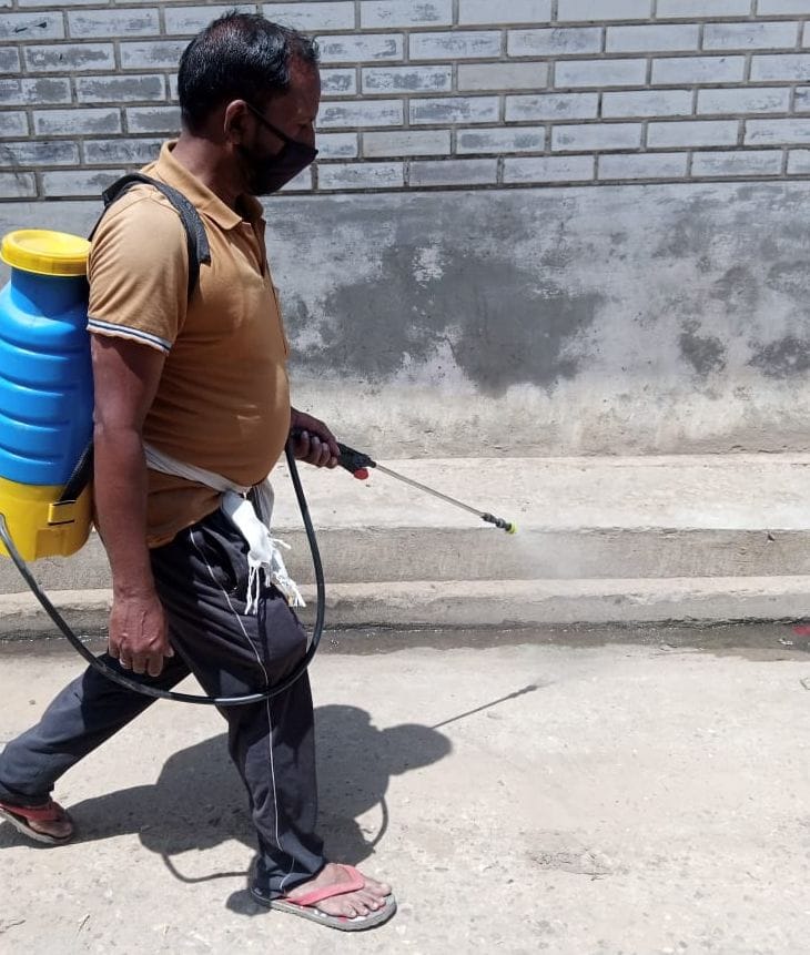 Absent six sweepers will be deducted salary