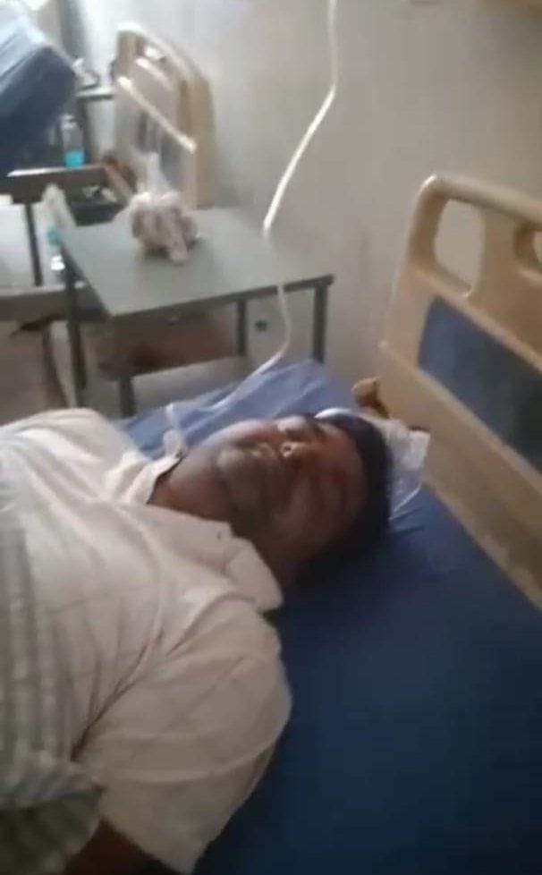 The dead body of a young man has been lying on the hospital bed for four days among the patients