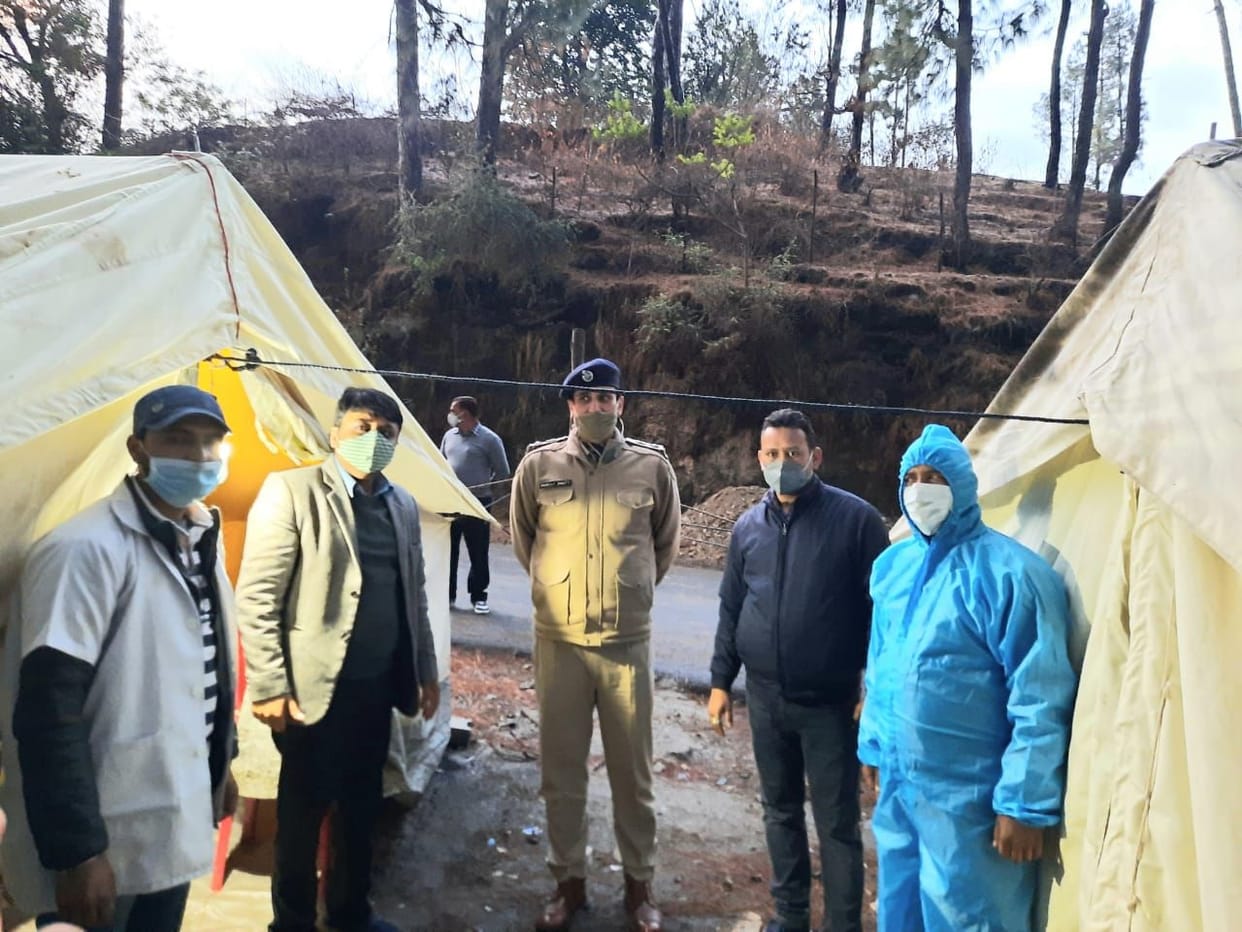 DM and SSP inspected Barrier and Market.