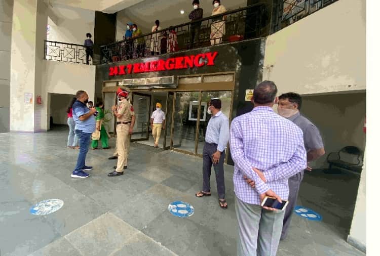 Dead Bodies of two man exchanged by Mohali Private Hospital 