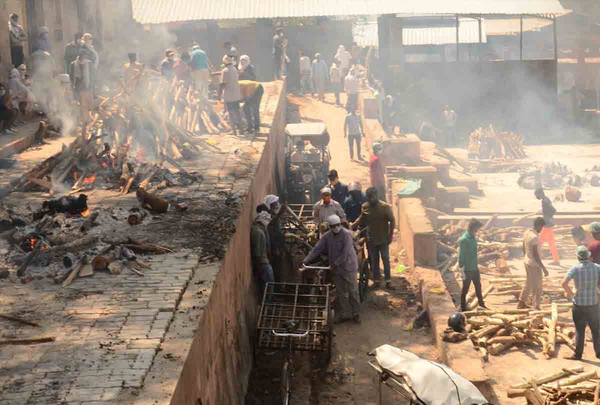 Exclusive: coronavirus, funeral in kanpur, Death from coronavirus