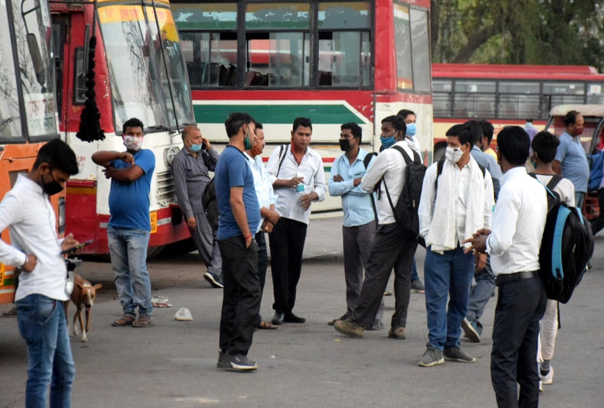 Corona hit: Increasing number of people coming from Delhi as compared to Maharashtra