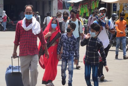 Corona hit: Increasing number of people coming from Delhi as compared to Maharashtra