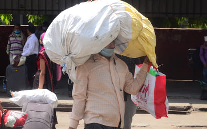 Corona hit: Increasing number of people coming from Delhi as compared to Maharashtra