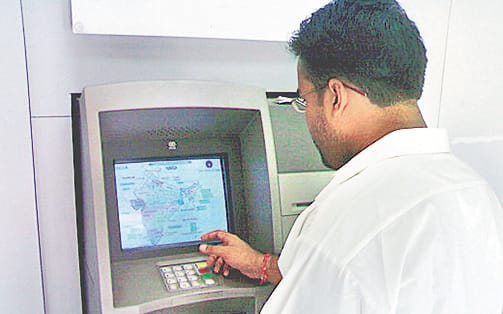 Sanitizer missing at ATM booths, danger of infection among people