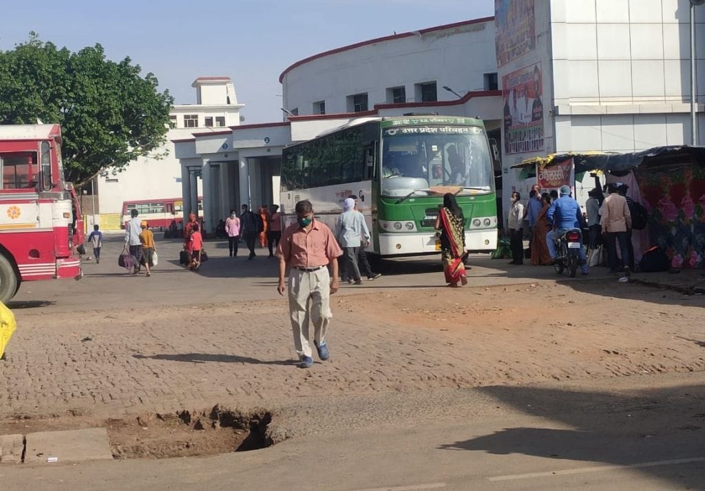 Markets were closed, roads were lost