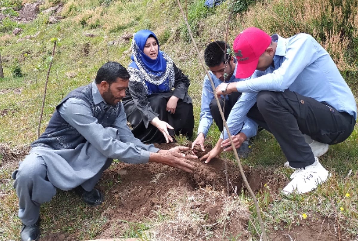 Jammu kashmir news: Botanical garden prepared in 50 kanals of land during the Corona period