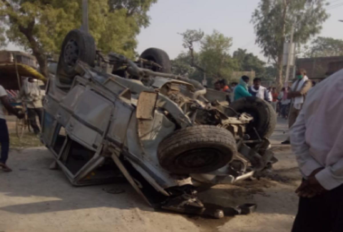 Azamgarh horrific accident: Many people died in a collision with a truck