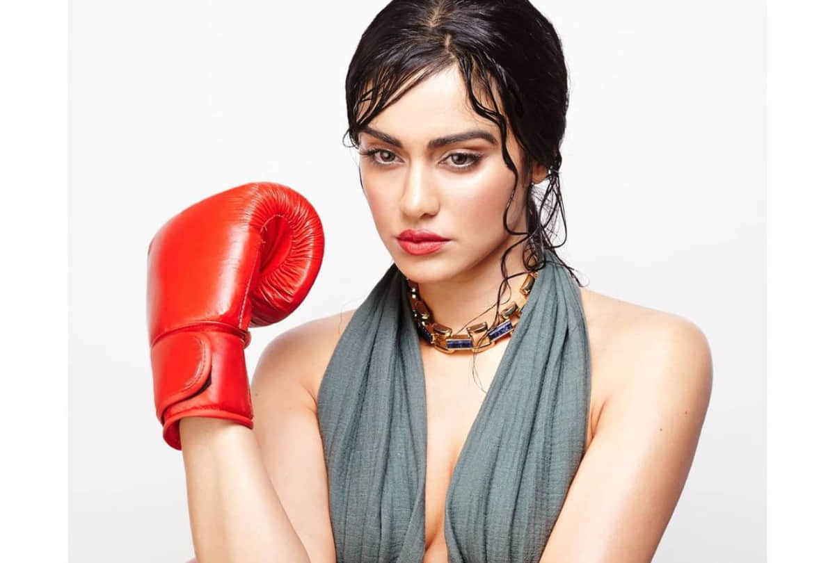 adah sharma unique photoshoot in sultry look with funny humor