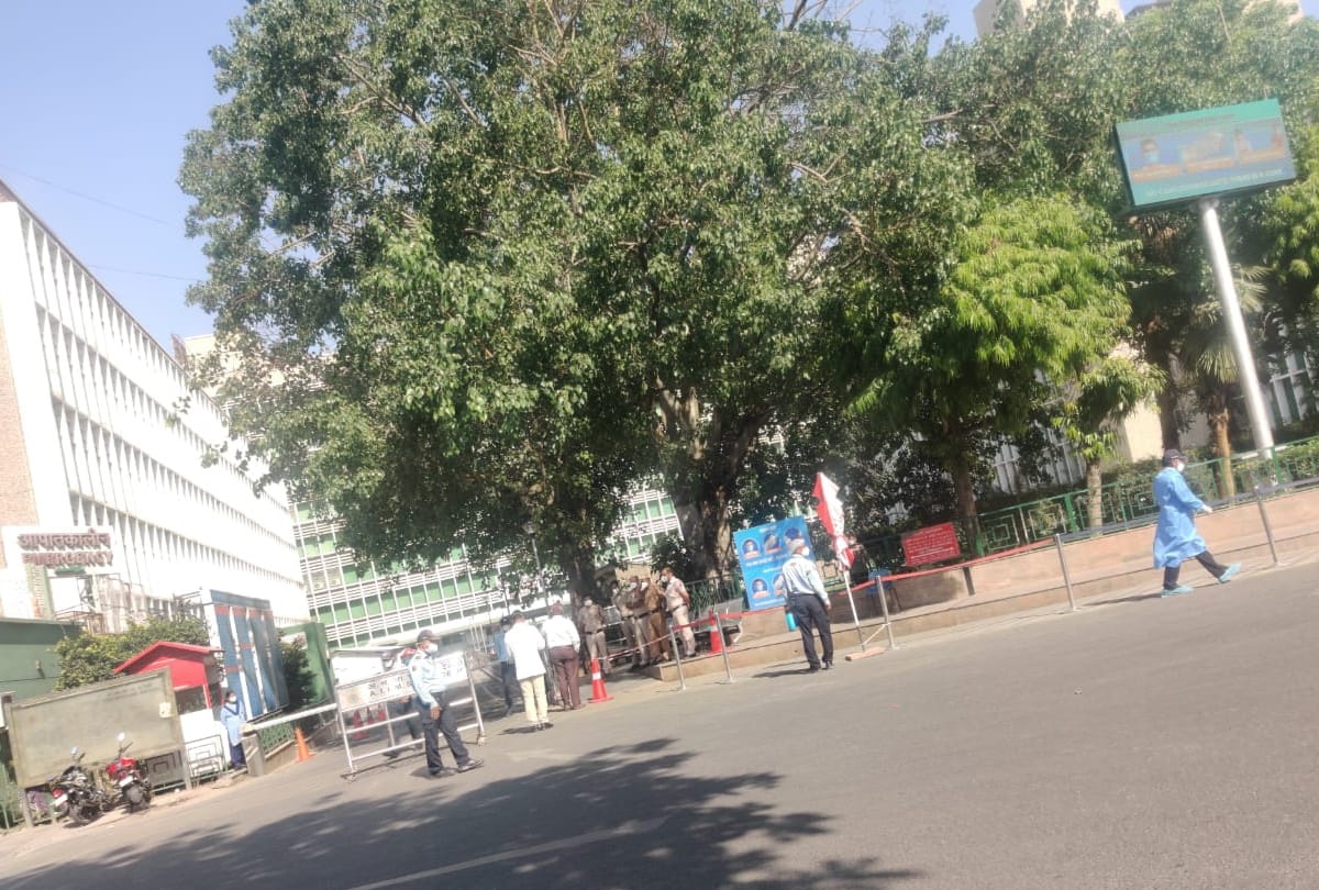 Delhi: AIIMS Trauma Center started, new patients are not being admitted