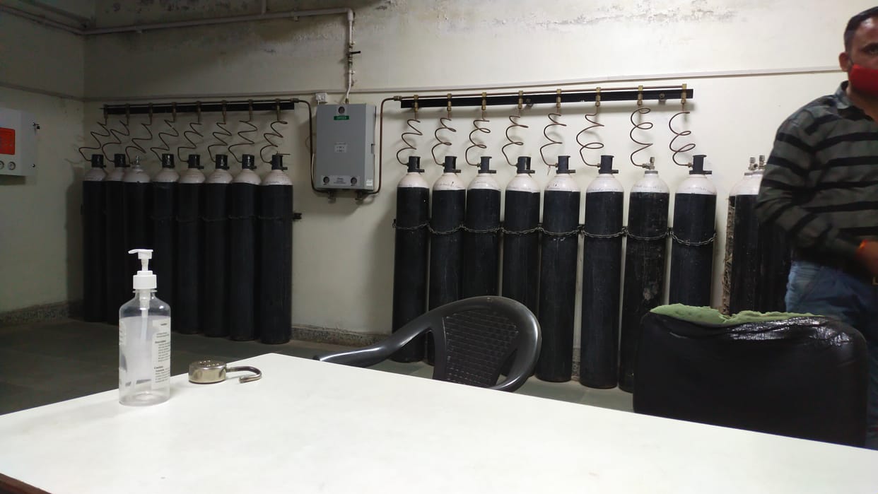 Oxygen consumption reached from three hundred to 855 liters in a week