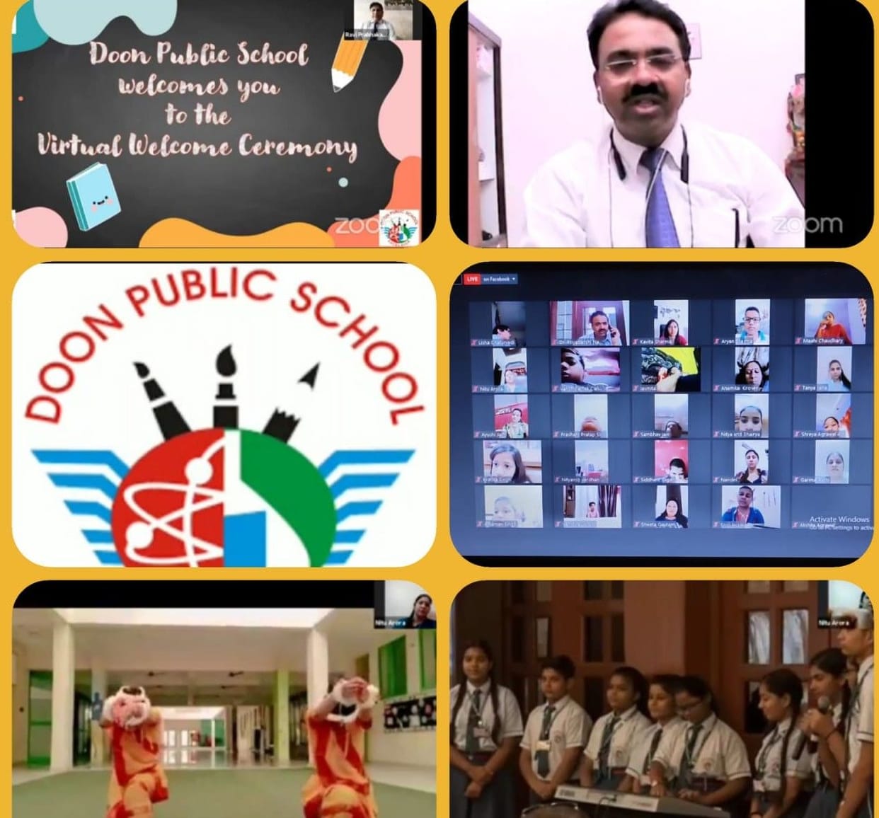 Hathras: Virtual welcome for new students