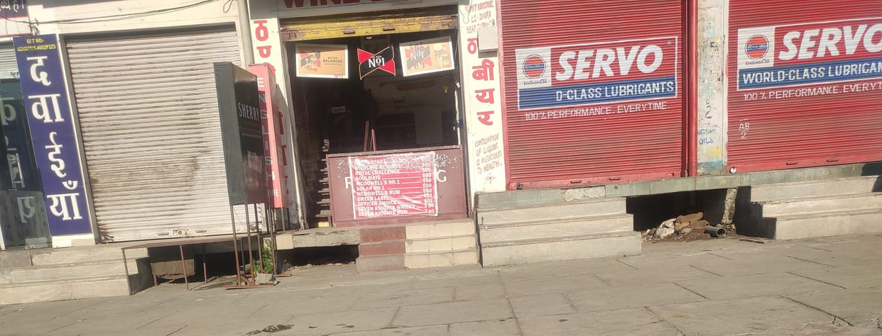 wine shops remain open in bilaspur