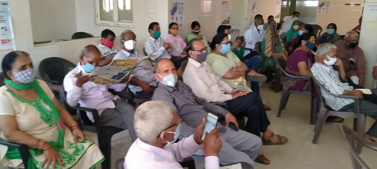 Uproar over vaccine delayed arrival in Dhampur