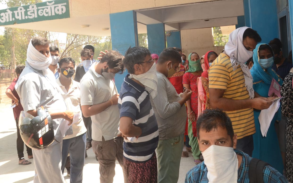 Corona infected cross 2000, with 64 patients found in a single day on Friday