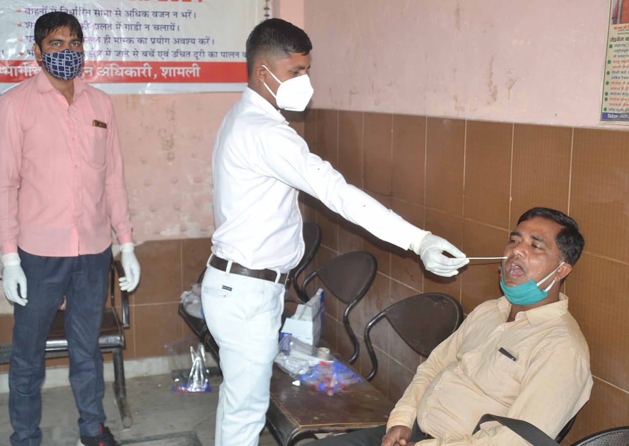749 people vaccinated at 12 booths