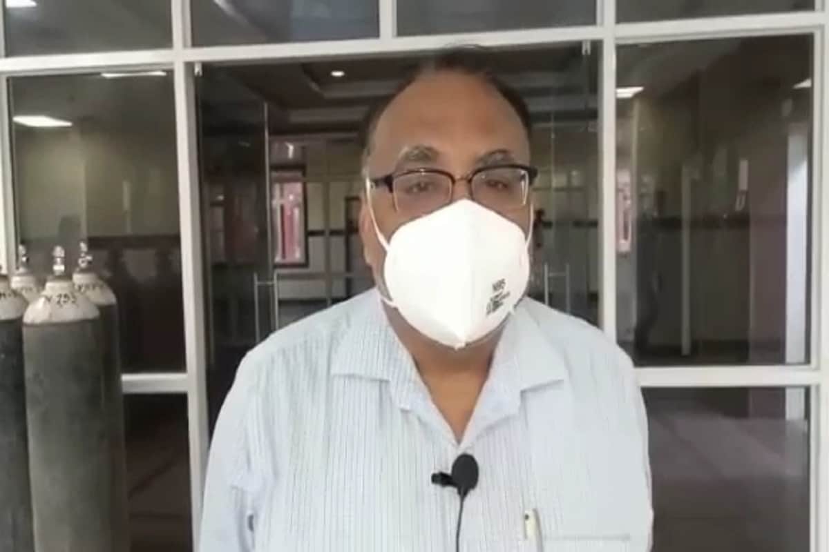 Meerut News: There was ruckus in the hospital over the supply of oxygen cylinders