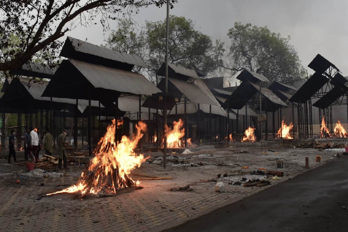 Corona Update: 47 bodies have been cremated at Surajkund crematorium in Meerut