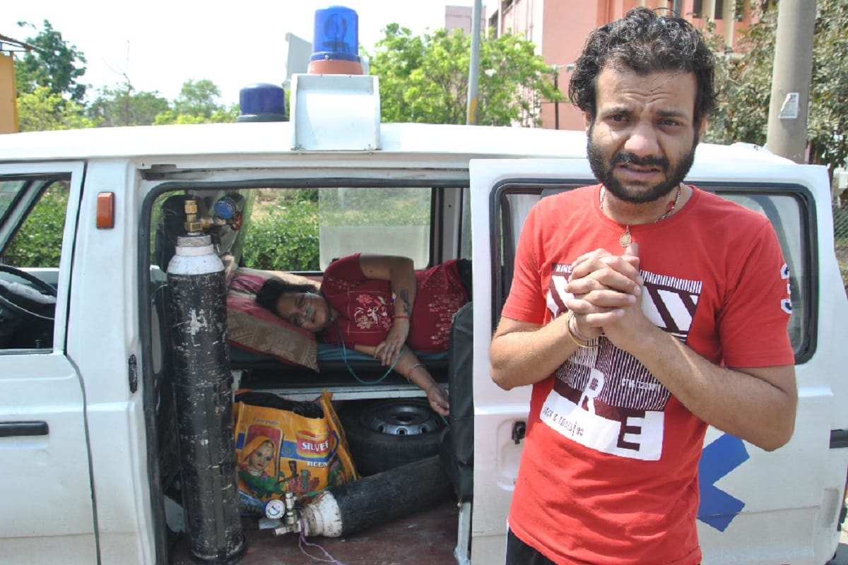 Corona Update: Patients are not being admitted due to lack of oxygen and beds in Meerut