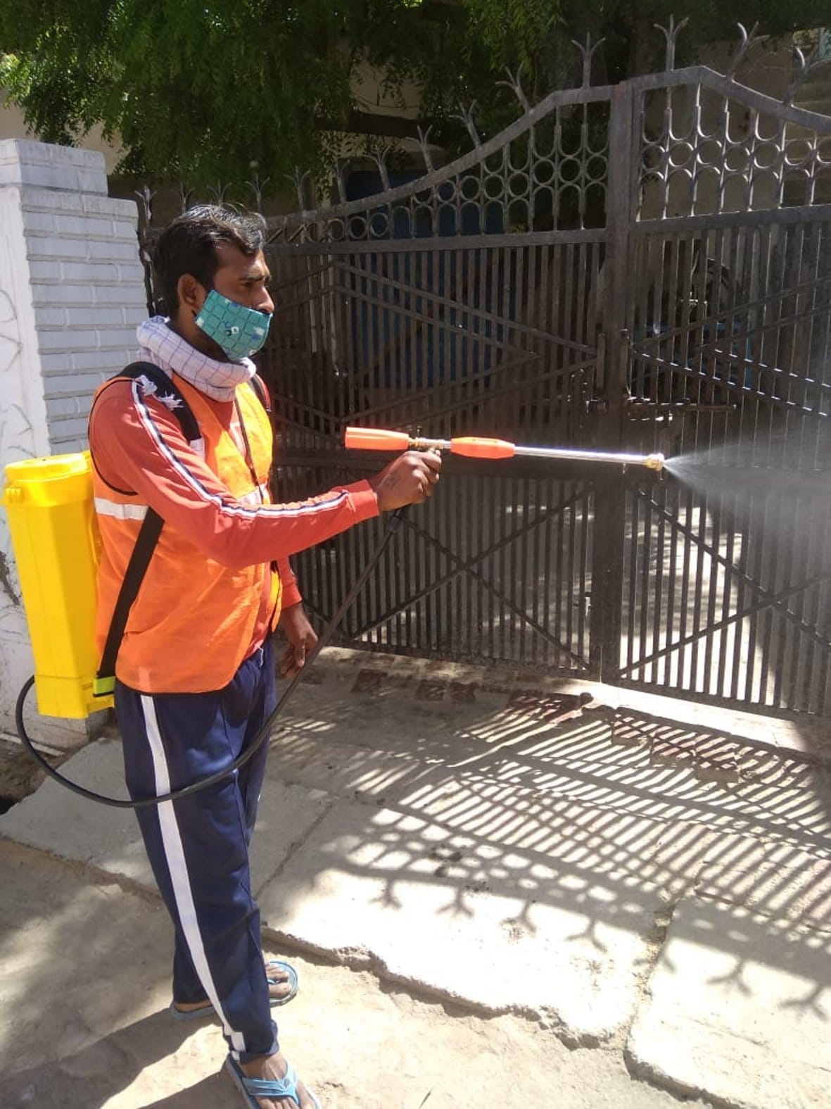 Sanitation and fogging carried out across the district