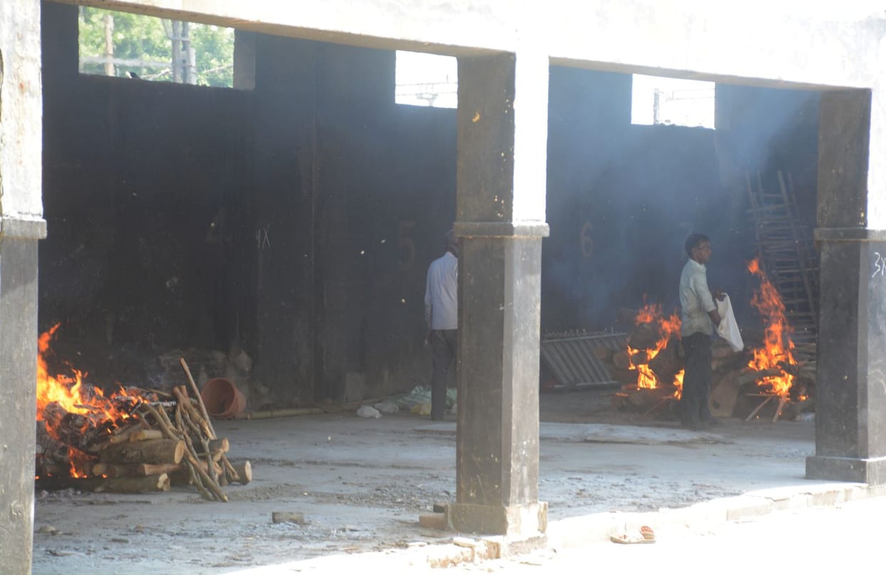 Funeral figures are not decreasing in Moksha Dham