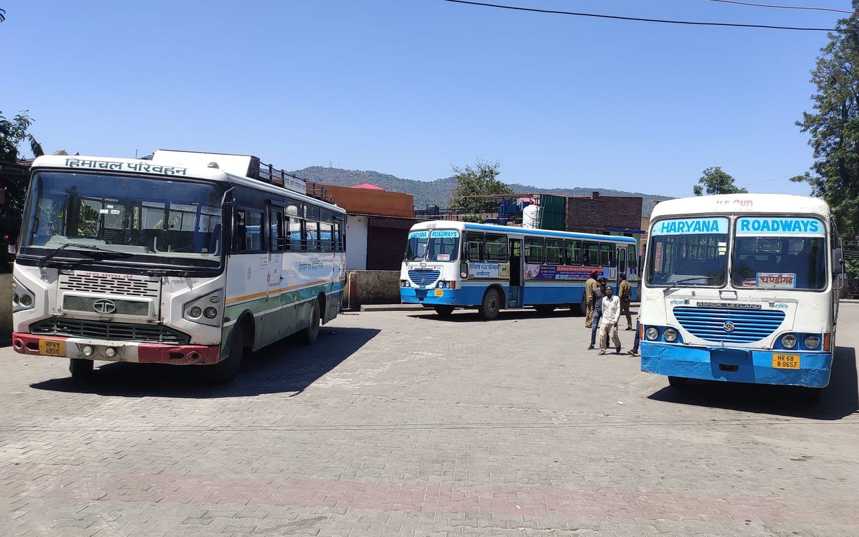 buses not went on route