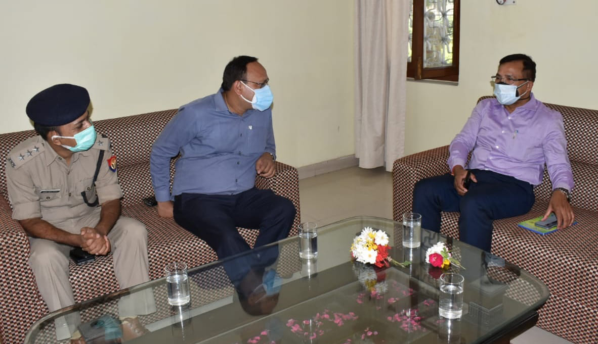 Nodal officer acquainted with the administration's efforts to prevent infection