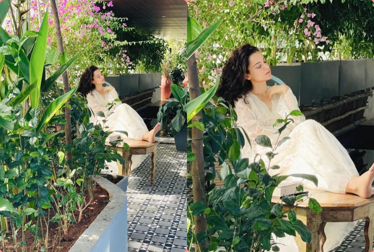 kangana ranaut shared her beautiful latest photos on instagram wrote javed akhtar shayari