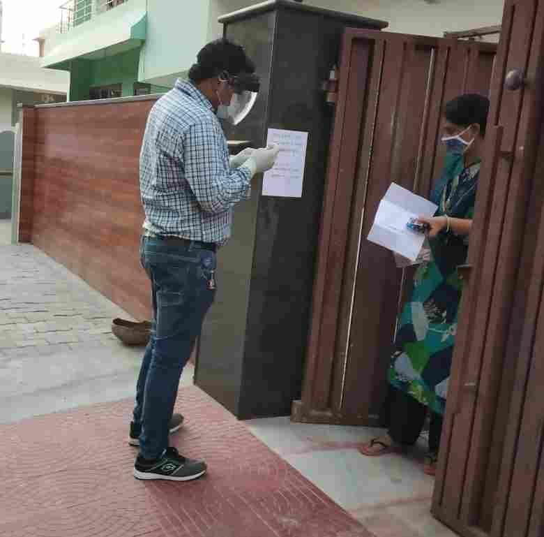Every other person reported positive in the district, six people died
