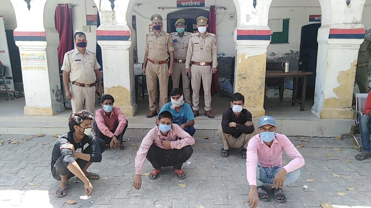 Police arrested workers working in factory even after exemption