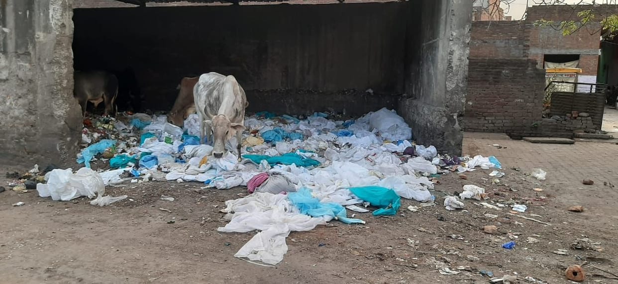 careless: medical bio waist throw in garbage