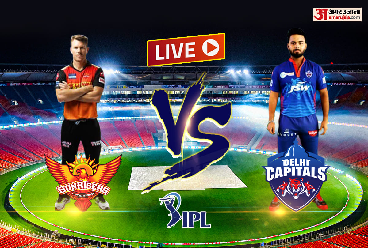 SRH vs DC Live Cricket Score, IPL 2021 Match Today Live News Updates in Hindi