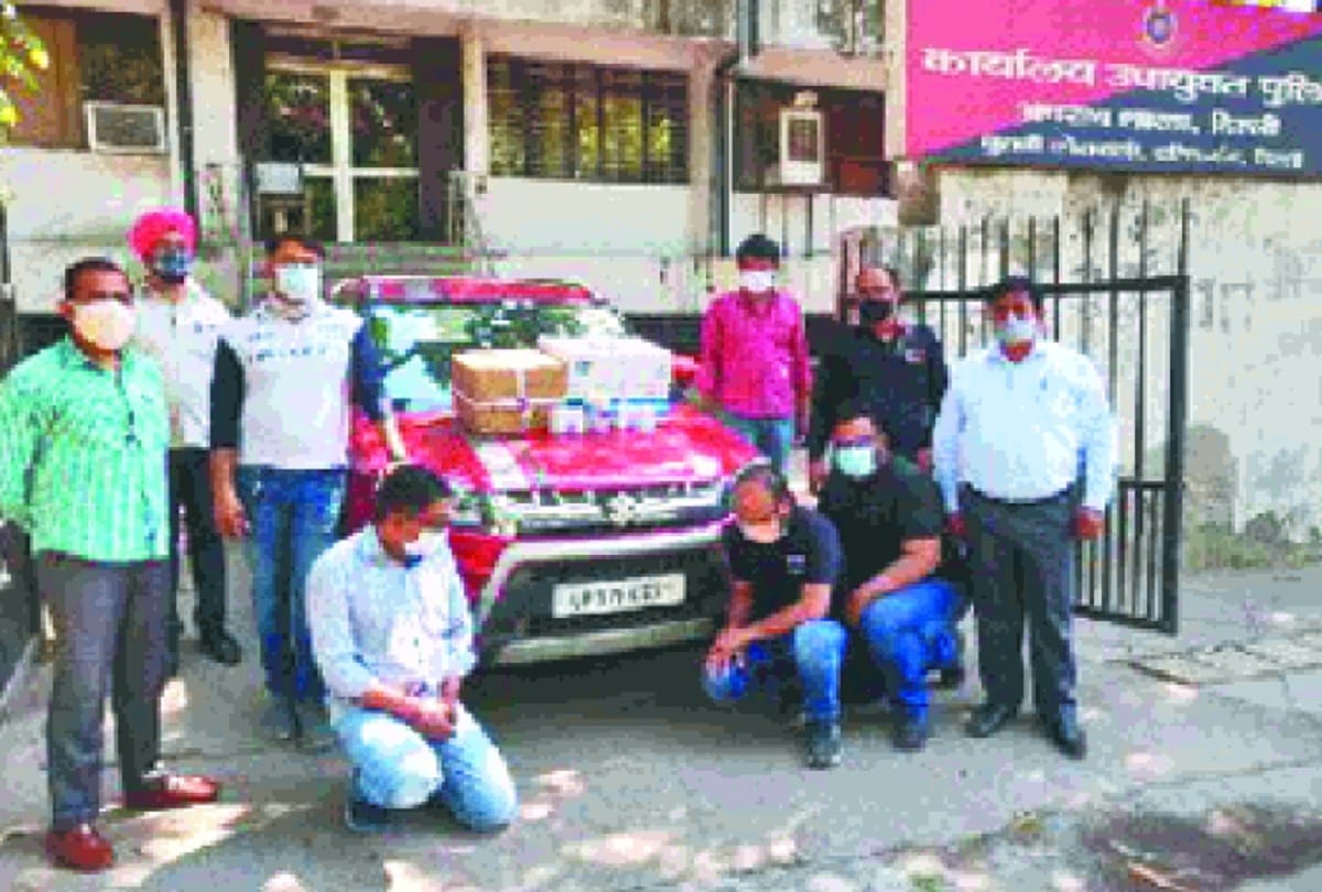 Delhi news: Black marketing in crisis delhi crime Branch arrested three