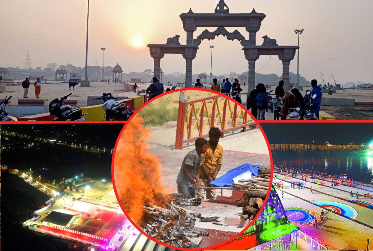 India top most beautiful Crematorium Cremation of 50 dead bodies in 13 hours