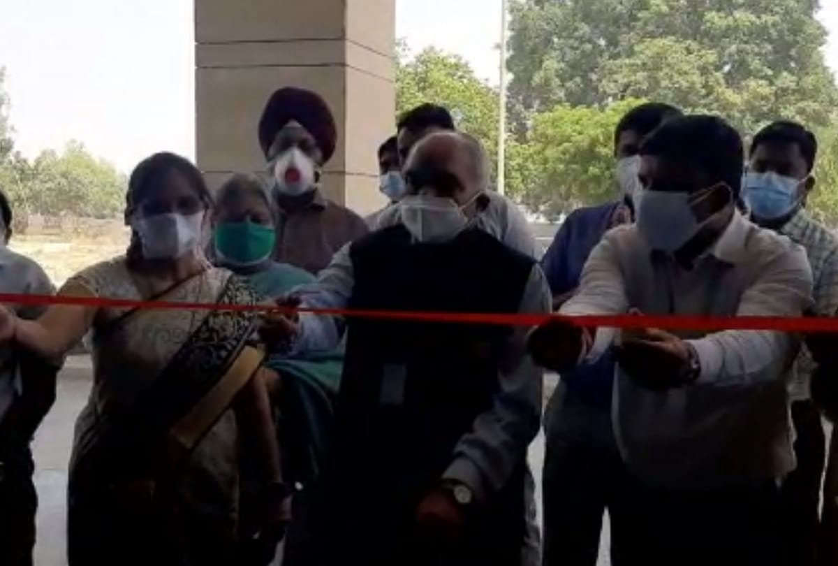 Raebareli AIIMS covid ward started working started working.
