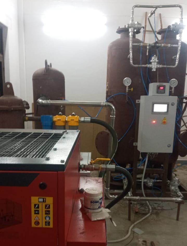Oxygen production started from Madhavashram Hospital Oxygen Plant