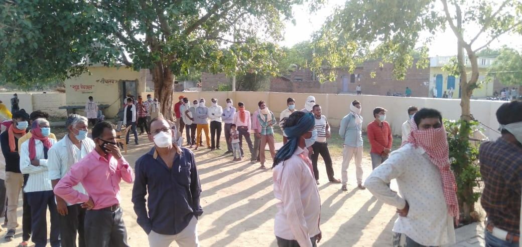 Jalaun and Konch development block 70 to 80 percent polling