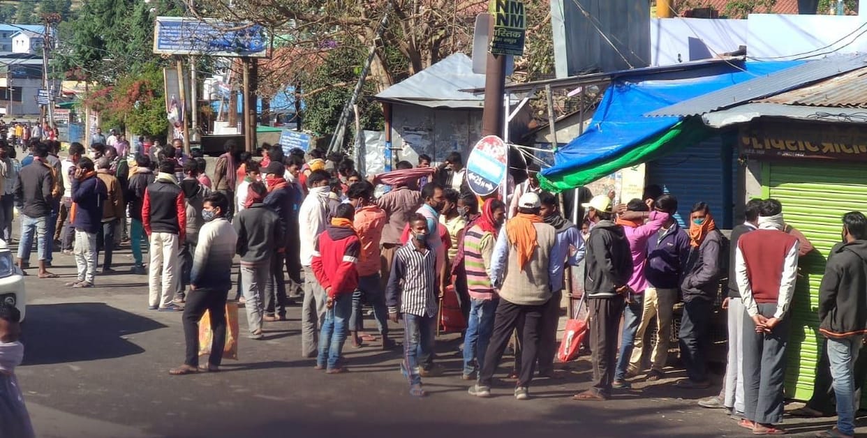 The widespread impact of the bandh in Pithoragarh district