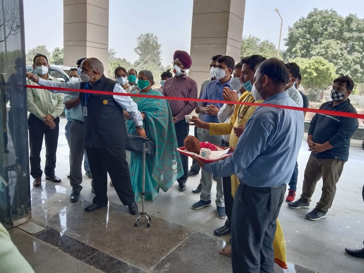 L-3 Hospital in AIIMS inaugurated, serious patients will be admitted from today