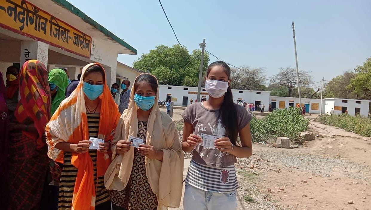 jalaun news,orai,voting