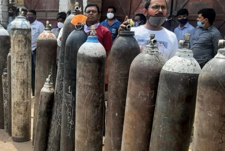 Oxygen wastage in Civil Hospital of Jalandhar in Punjab