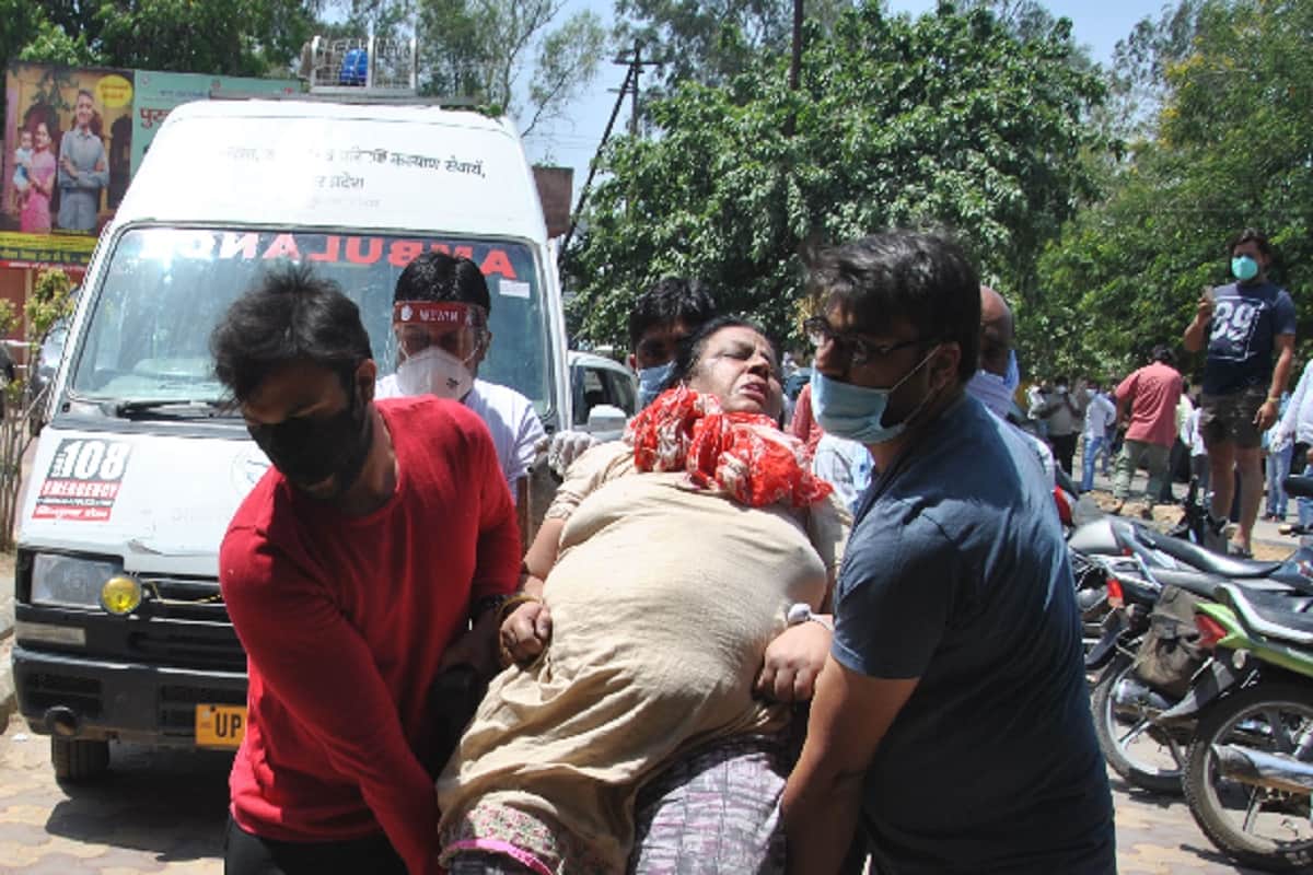 Oxygen emergency: Patients are not being admitted to hospitals in Meerut and see photos