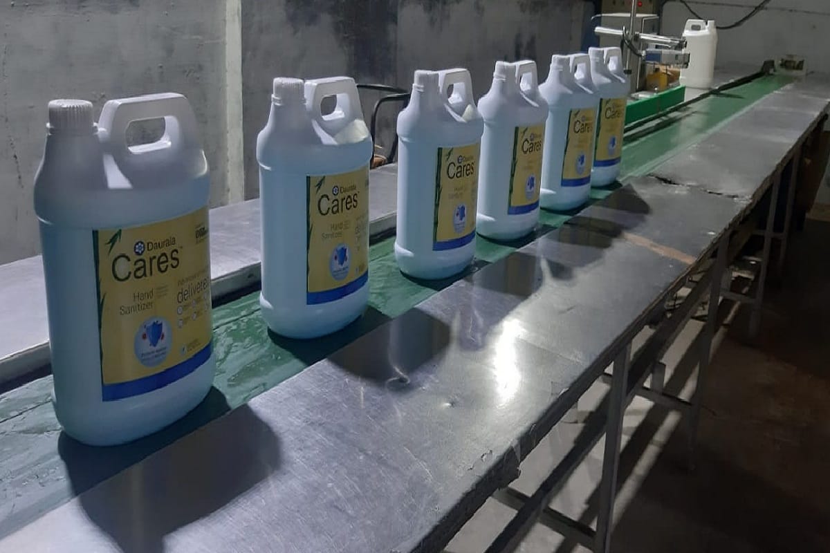 Amar Ujala Exclusive Report: The demand for sanitizer has increased during the Corona period in Meerut