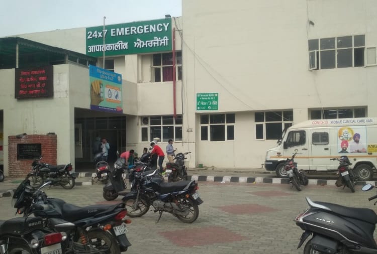 Mohali Civil Hospital has Converted in Covid Care Center 