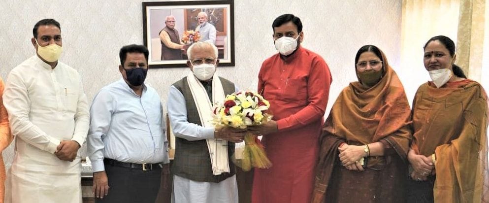 MP Naib Saini expressed gratitude to CM