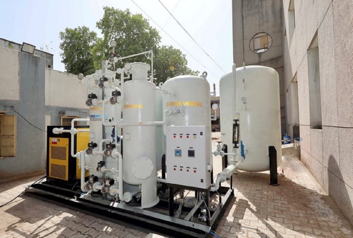 1000 liters of liquid oxygen plant started in SRN Hospital