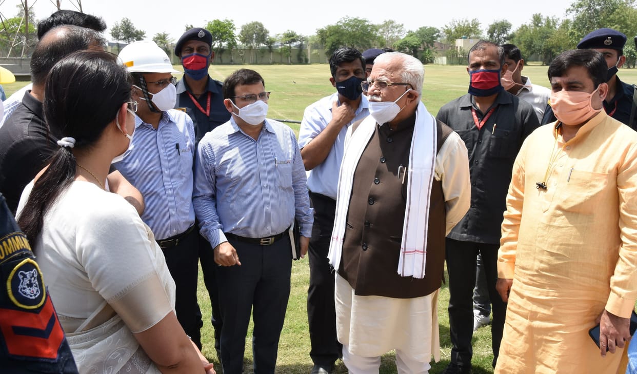 500 bed hopital will be in Hisar, CM inspection