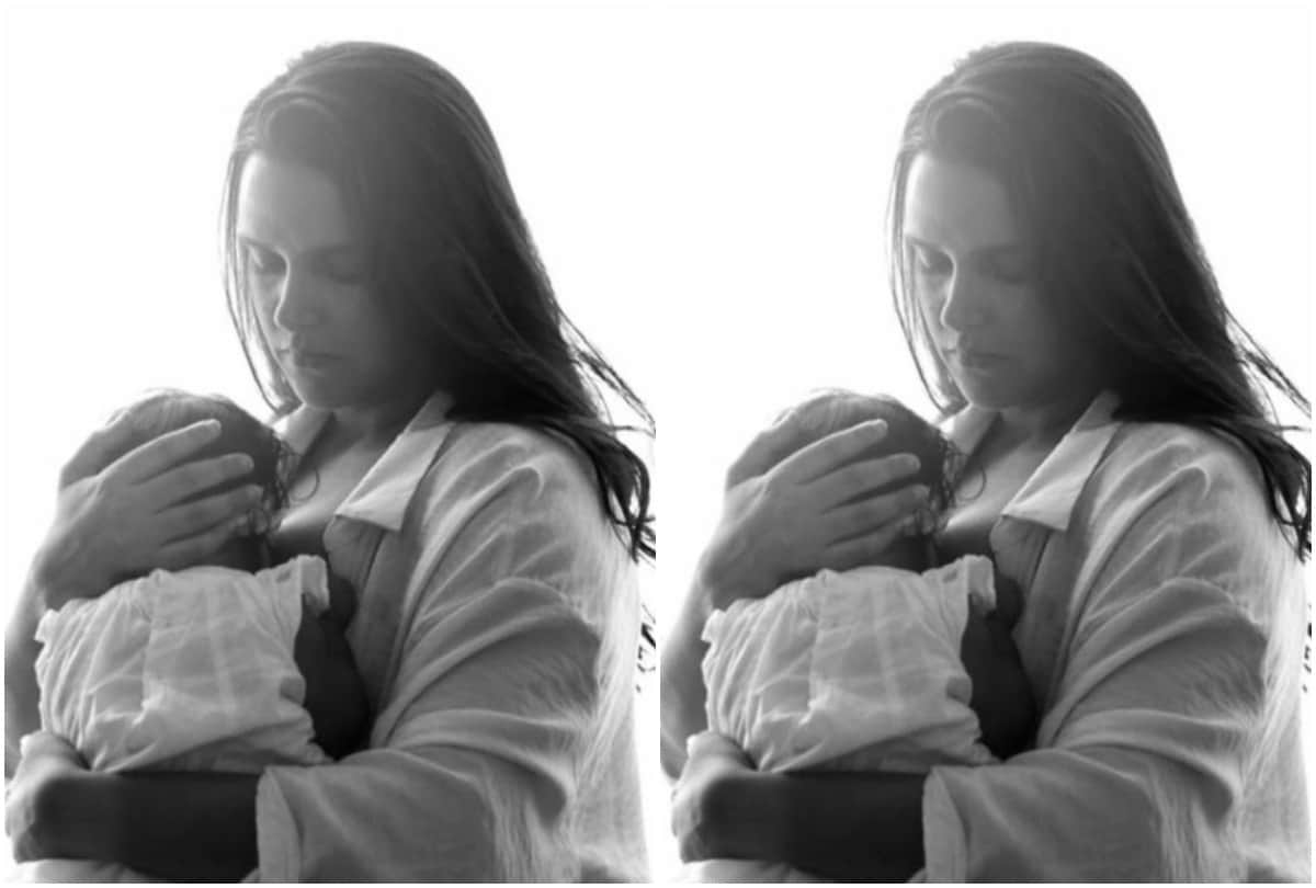 Neha Dhupia Shares Breastfeeding pic Troll For Asking Her To Share Her Breastfeeding Video