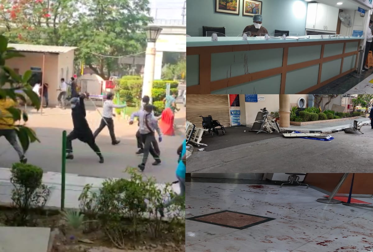 During of corona crisis case of manhandling of doctors has increased manifold